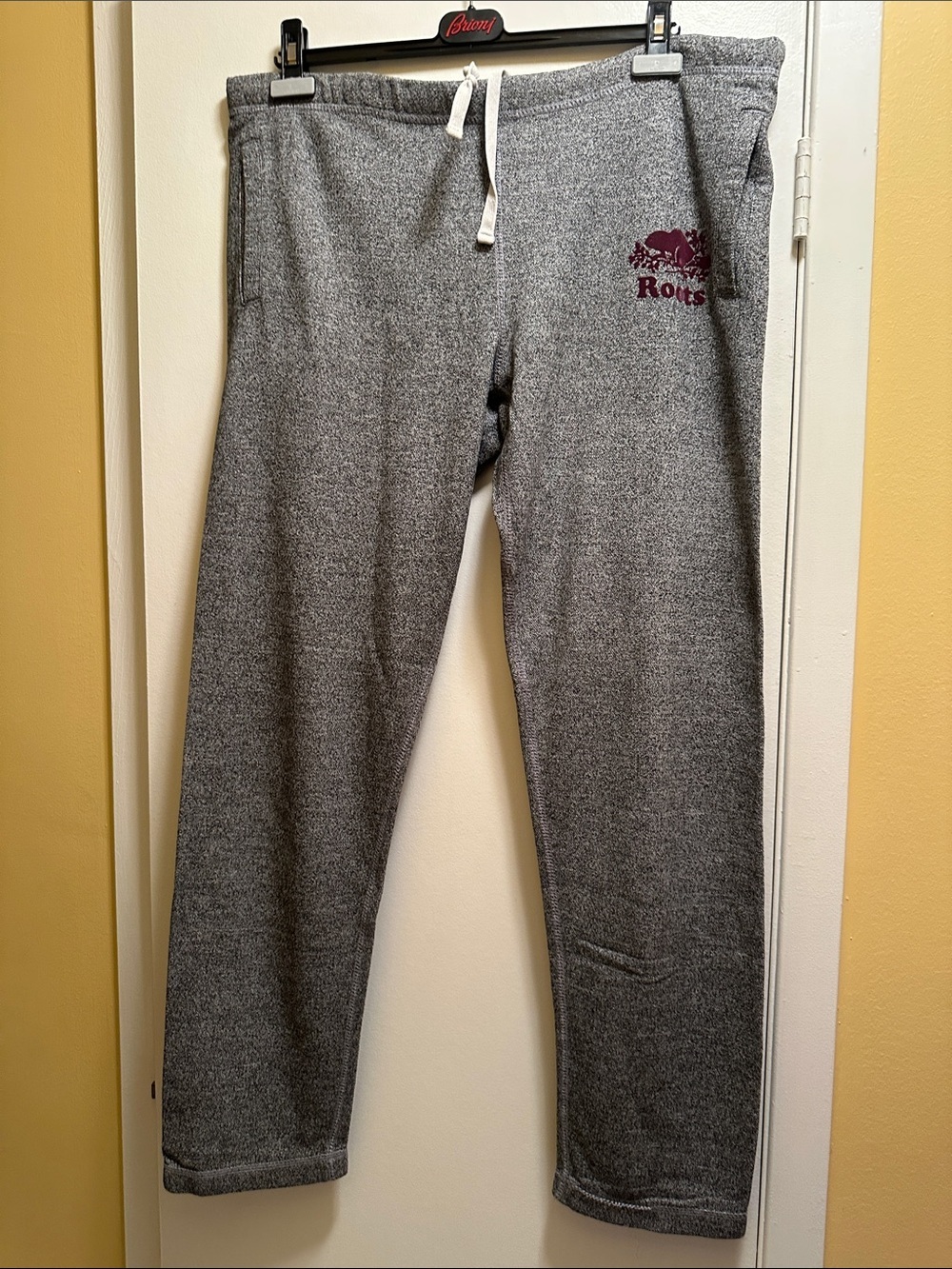 Roots Salt & Pepper Original Sweatpants Gray Marled Heritage Joggers Track Pants